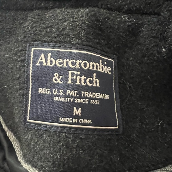 Abercrombie & Fitch Pea Coat, Wool Blend, Size Medium - Picture 4 of 5